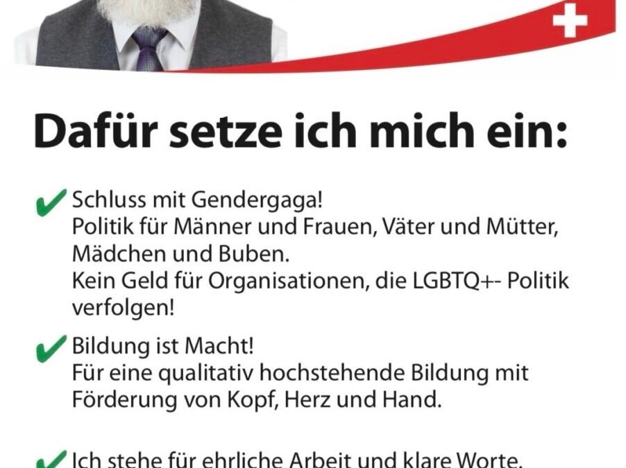 Olivier Grossenbacher in den Grossen Rat